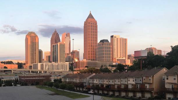 istock Atlanta midtown in sunset time 993789492