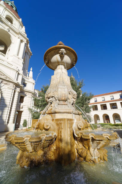 istock Pasadena City Hall Fountain. 993798666