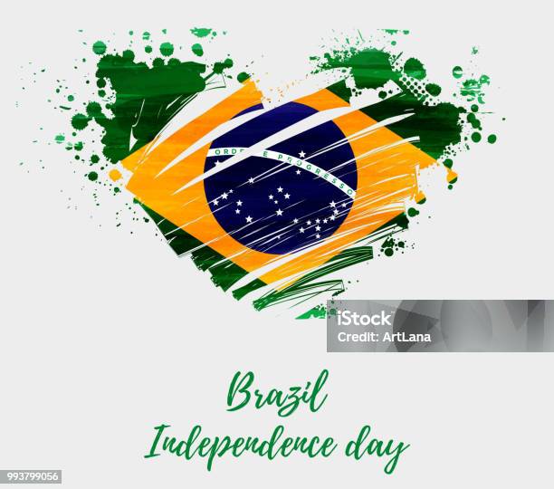 Brazil Independence Day Stock Illustration - Download Image Now - Brazil, Independence - Concept, Proclamation Of The Republic - Brazil