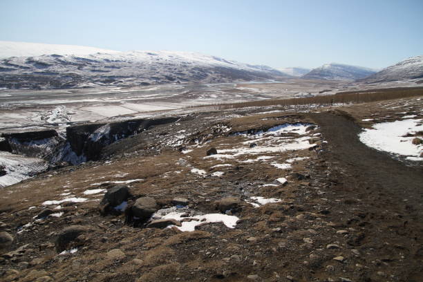istock Litlanesfoss valley at Iceland 993956666