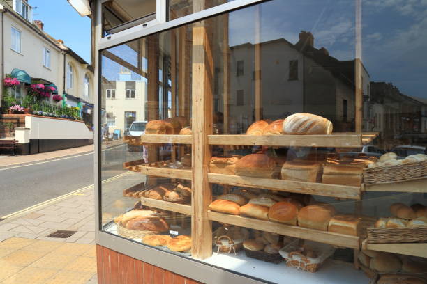 istock Shelves filled with freshly baked loaves 993958782