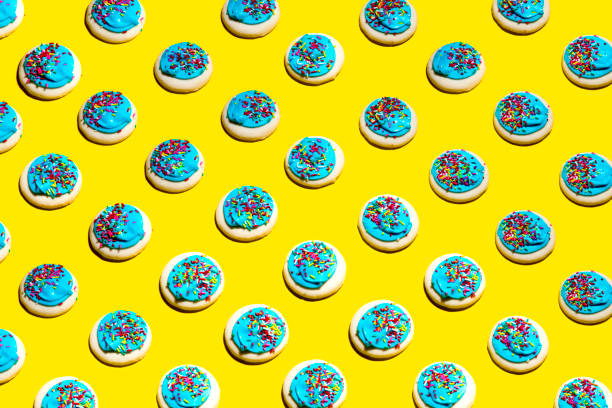 istock Bright Colorful Sugar Cookie Pop Art Photography 993961888