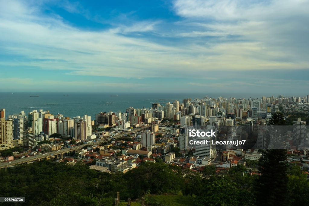 City from above - Cityscape Vila Velha view from above Architecture Stock Photo