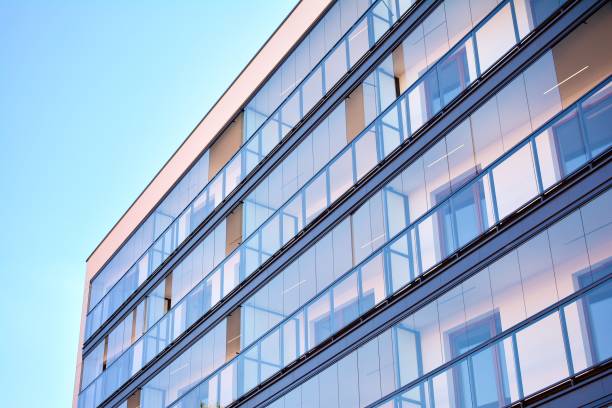 istock Brand new apartment building on sunny day 993965894