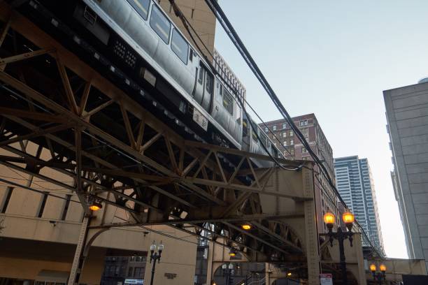 istock The “L” in Downtown Chicago, Illinois 993973154
