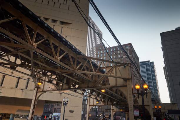 istock The “L” in Downtown Chicago, Illinois 993974388