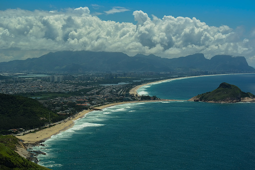 West region of the city of rio de janeiro and its beautiful beaches