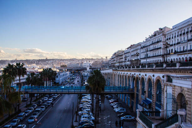 istock White buildings seen from streets of Algiers (Alger), Algeria 993981974