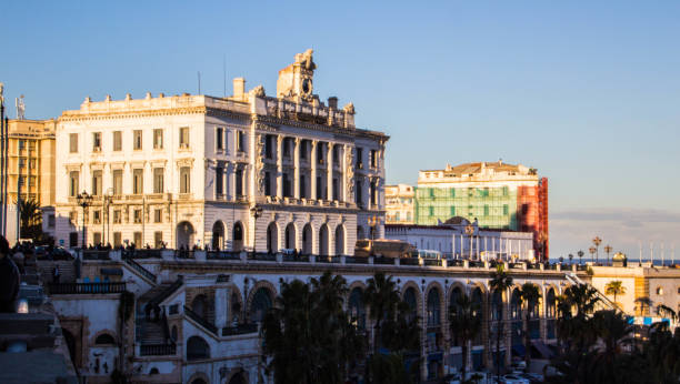 istock White buildings seen from streets of Algiers (Alger), Algeria 993982046