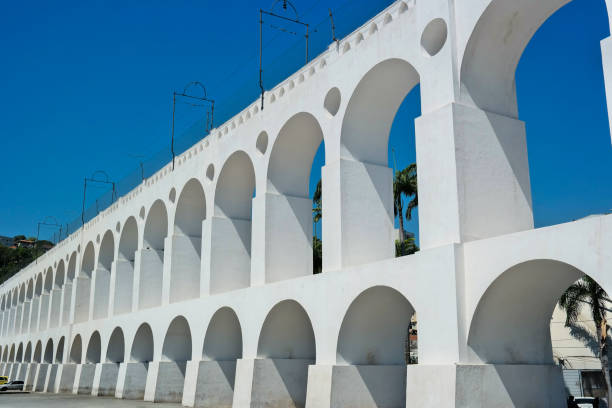 istock Famous Aqueduct of Rio de Janeiro (Arcos da Lapa) 993987448