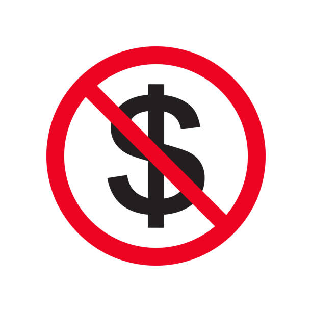 ilustrações de stock, clip art, desenhos animados e ícones de no money flat vector icon no cash. red prohibition sign. stop corruption symbol isolate on white background illustration - fome