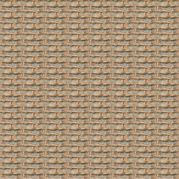istock Seamless photo texture of building wall from broken bright bricks 994041744