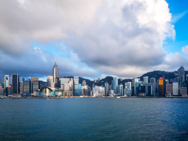 istock hong kong harbour view with sunlight 994044966
