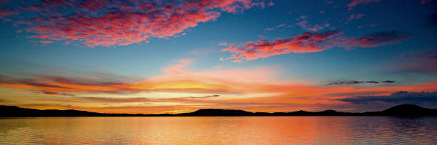 istock Magnificent pink cloud coastal sunrise view. Australia. 994090080