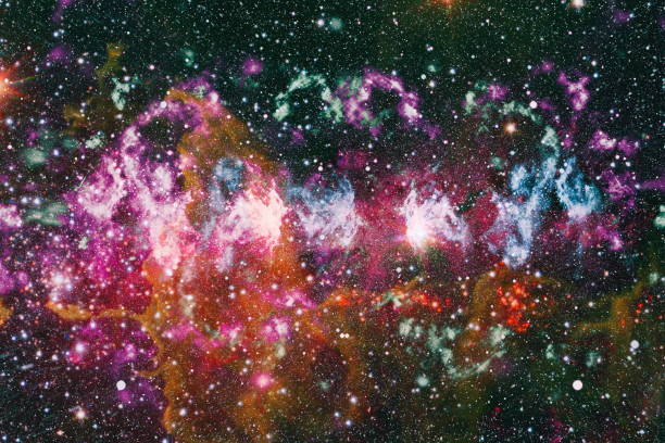 istock Colorful deep space. Universe concept background. Elements of this image furnished by NASA 994104832