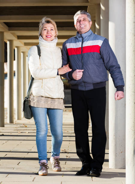 istock Mature couple walking outdoors 994113086