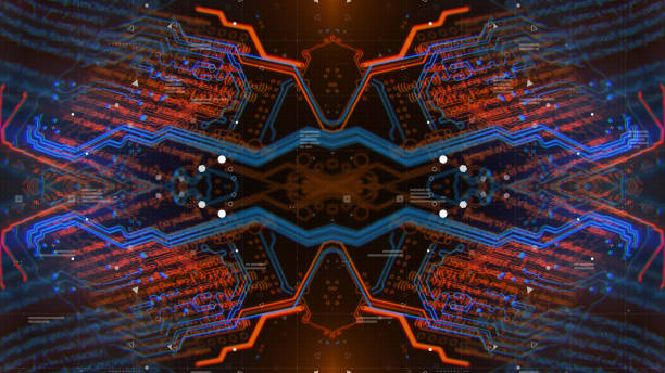 istock Head up display background. Mirror Symmetry. 994132190