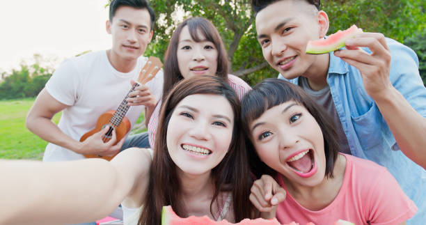 istock people enjoy at a picnic 994132794