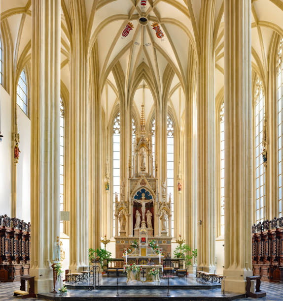 istock Church of St. Jacob’s in Brno interiors 994152018