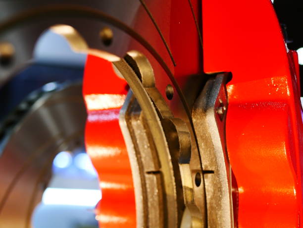 istock new Brake disk and the wheel assembly 994152172