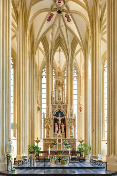 istock Church of St. Jacob’s in Brno interiors 994152312