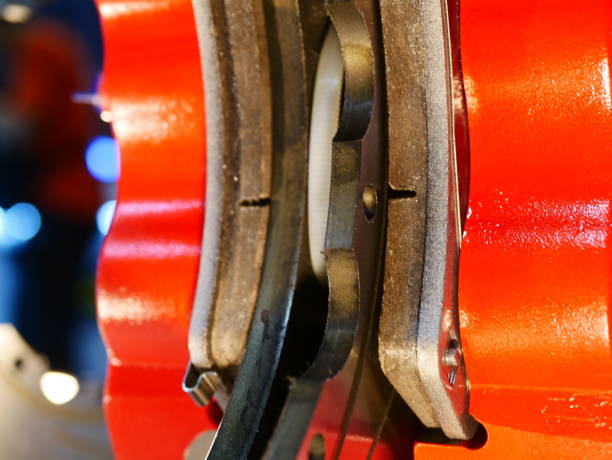 istock new Brake disk and the wheel assembly 994152536