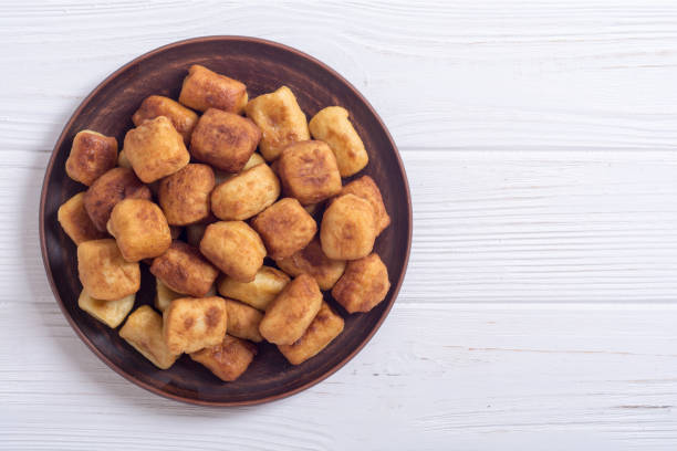 istock Homemade fried potatoes gnocchi 994164306
