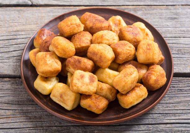 istock Homemade fried potatoes gnocchi 994164316