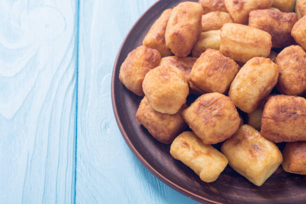 istock Homemade fried potatoes gnocchi 994164318