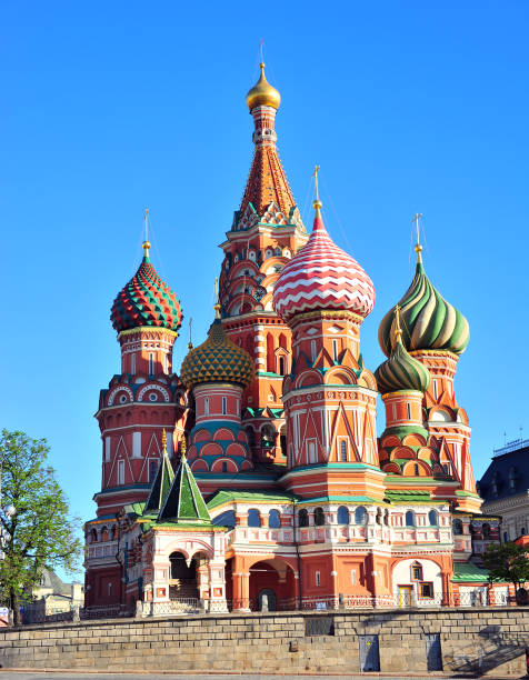 istock Saint Basil cathedral on summer, Moscow 994165252