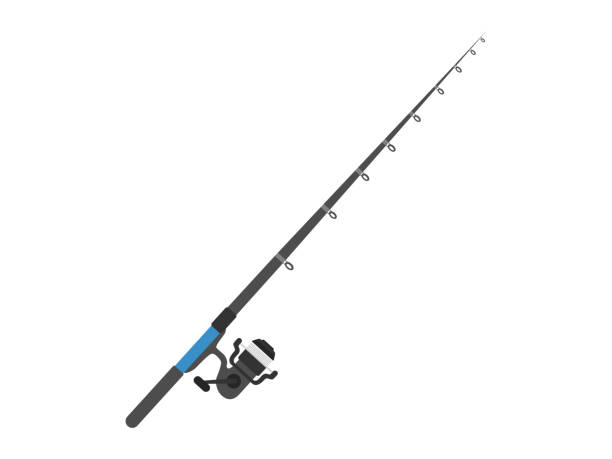 fishing rod fishing rod fishing rod stock illustrations