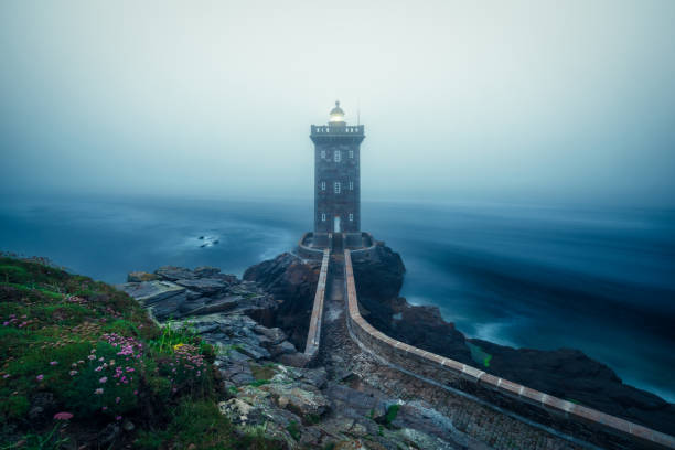 istock Kermorvan lighthouse, Britanny, France 994179434