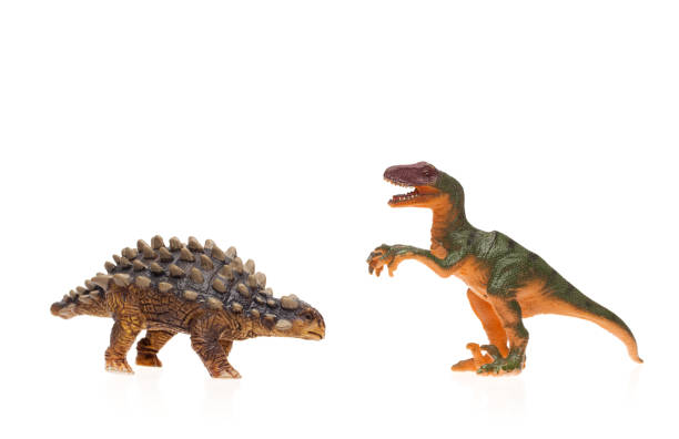 istock Toy dinosaur on white isolated background 994198478