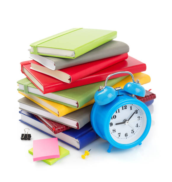 istock office and school supplies at white background 994201776