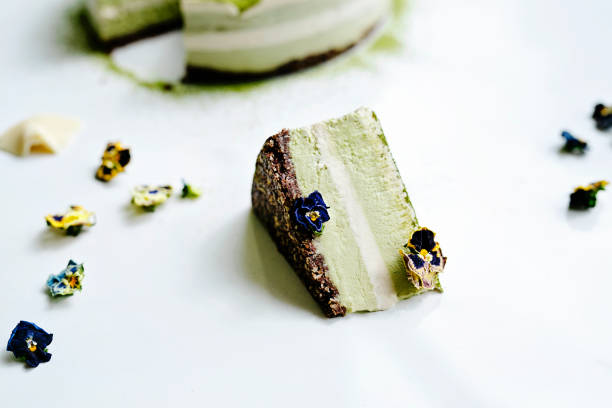 istock Raw vegan Japanese matcha tea cake 994234762