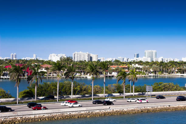 istock Miami, MacArthur Causeway way, USA, Florida 994235186