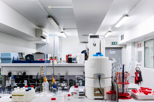 istock Laboratory of drinks factory. 994239266