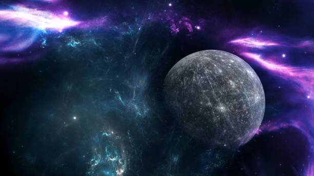 istock Planets and galaxy, science fiction wallpaper. 994242406