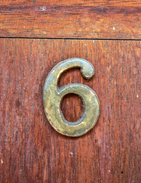 istock Written Wording in Distressed State Typography Found Number 6 994246218