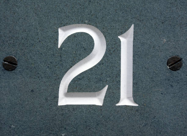 istock Written Wording in Distressed State Typography Found Number 21 994246880