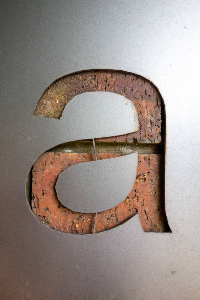 istock Written Wording in Distressed State Typography Found Letter A 994259656