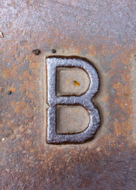 istock Written Wording in Distressed State Typography Found Letter B 994260228