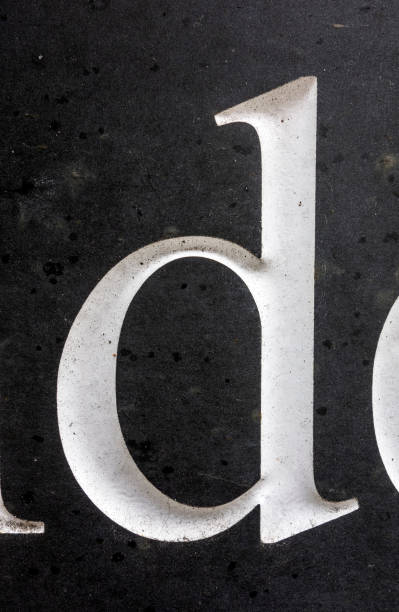 istock Written Wording in Distressed State Typography Found Letter D 994262880