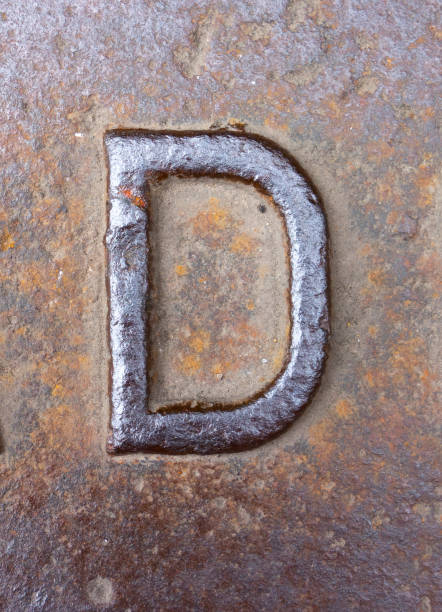 istock Written Wording in Distressed State Typography Found Letter D 994263270