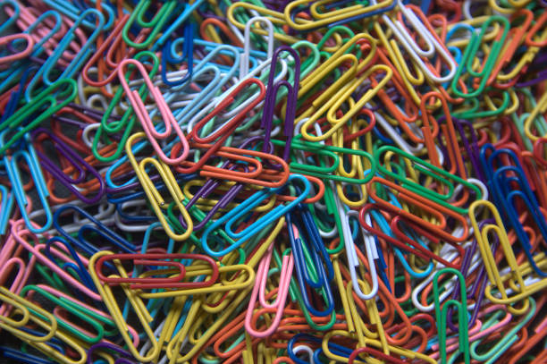 istock A bunch of colorful clips on the table 994263604