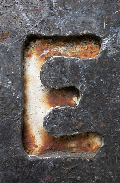 istock Written Wording in Distressed State Typography Found Letter E 994263960