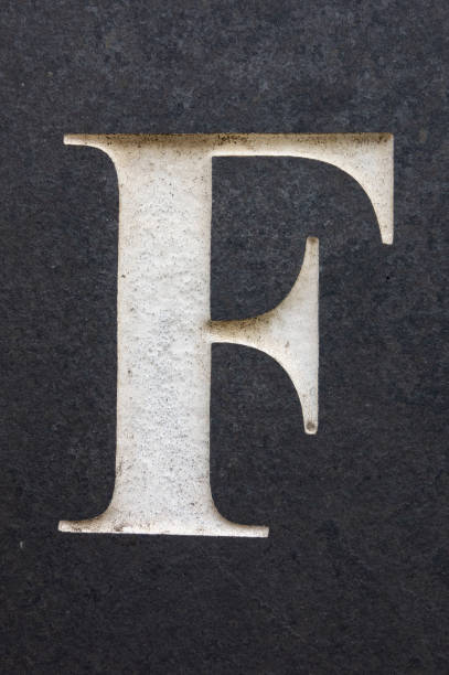 istock Written Wording in Distressed State Typography Found Letter F 994264148