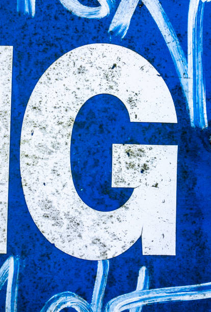 istock Written Wording in Distressed State Typography Found Letter G 994266212
