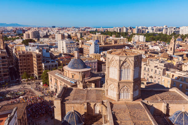 istock Aerial panorama of Valencia 994266860