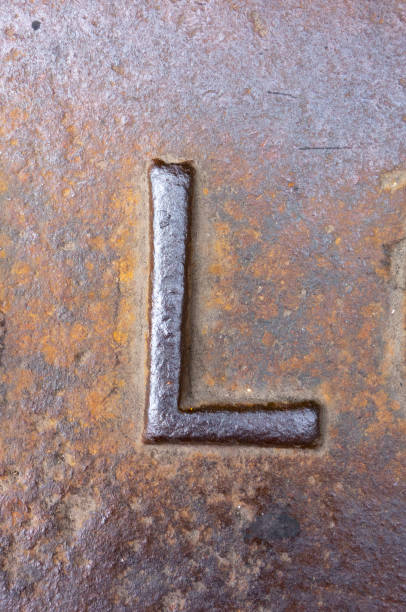 istock Written Wording in Distressed State Typography Found Letter L 994270198